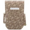 Dėklas Guess GCube Stripe rankinė - ruda