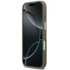 Guess Grained Big 4G Classic Logo - dėklas skirtas Apple iPhone 17 ruda