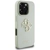 Dėklas Guess Grained Big 4G Logo Small Classic Logo Apple iPhone 16 Pro Max žalias