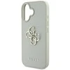 Dėklas Guess Grained Big 4G Logo Small Classic Logo Apple iPhone 16 žalias