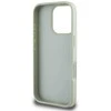 Dėklas Guess Grained Big 4G Logo Small Classic Logo Apple iPhone 16 Pro žalias