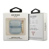 Guess GUA2HHTSB AirPods dėklas mėlynas/mėlynas Dirželių kolekcija
