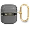 Guess GUA2HHTSK AirPods dėklas juodas/juodas Strap Collection