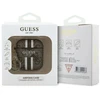 Guess GUA2P4RPSW AirPods 1/2 dėklas rudos spalvos 4G Printed Stripes Charm