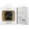 Guess GUA2PG4GPK AirPods 1/2 dėklas juodos spalvos 4G Hook