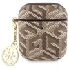 Guess GUA2PGCE4CW dėklas, skirtas AirPods 1/2 - ruda GCube Charm