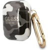 Guess GUA2UCAMG dėklas AirPods juodas/juodas Camo kolekcija