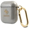 Guess GUA2UCG4GK AirPods dengtelis, juodas, Glitter kolekcija