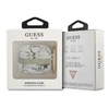 Guess GUA3HCHMAG AirPods 3 dėklas pilkas/pilkas Marmurinio dirželio kolekcija