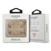 Guess GUA3HHFLD AirPods 3 dėklas, auksinis/auksinis su Paisley dirželių kolekcija