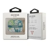 Guess GUA3HHFLN AirPods 3 dėklas žalias/žalias „Flower Strap Collection“