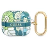 Guess GUA3HHFLN AirPods 3 dėklas žalias/žalias „Flower Strap Collection“