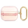 Guess GUA3HHTSP AirPods 3 dėklas rožinis/rožinis Strap Collection