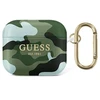 Guess GUA3UCAMA AirPods 3 dėklas, žalias/khaki, Camo Collection