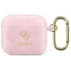 Dėklas Guess GUA3UCG4GP AirPods 3 dangtelis rožinis/rožinis Glitter Collection