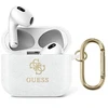 Guess GUA3UCG4GT AirPods 3 dangtelis Skaidri Blizgučių Kolekcija