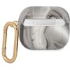 Guess GUA3UNMK AirPods 3 dėklas juodas/juodas Marmuro kolekcija