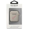 Guess GUACA2LSVSGP Dėklas AirPods silikoninis vintažinis pilkai rožinis