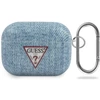 Guess GUACAPTPUJULLB AirPods Pro dėklas, mėlyna/šviesiai mėlyna, Jeans kolekcija