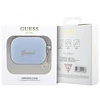 Guess GUAP2LSCHSB AirPods Pro 2 dėklas, mėlynas, Silikoninė Širdelės pakabukų kolekcija