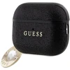 Guess GUAP2PGEHCDK AirPods Pro 2 (2022/2023) dėklas juodos spalvos Fixed Glitter Heart Diamond Charm