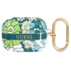 Guess GUAPHHFLN AirPods Pro apsauginis dėklas, žalias/žalias, Flower Strap Collection