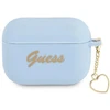 Guess GUAPLSCHSB dėklas AirPods Pro, mėlynas/mėlynas, Silicone Charm Heart Collection