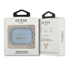 Guess GUAPLSCHSB dėklas AirPods Pro, mėlynas/mėlynas, Silicone Charm Heart Collection