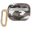 Guess GUAPUCAMG AirPods Pro dėklas juoda/juoda Camo kolekcija