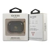 Guess GUAPUCG4GK AirPods Pro dėklas juodas/juodas Glitter Collection