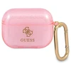 Guess GUAPUCG4GP dėklas AirPods Pro rožinis/rožinis Glitter Collection