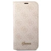 Dėklas Guess GUBKP14XHG4SHP Apple iPhone 14 Pro Max 6,7″ rožinės spalvos book 4G Vintage Gold Logo