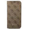 Dėklas Guess GUBKP14XHG4SHW Apple iPhone 14 Pro Max 6,7" ruda book 4G Vintage Gold Logo