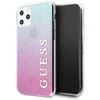 Guess dėklas, skirtas iPhone 11 Pro Max GUHCN65PCUGLPBL rožinės-mėlynos spalvos kietas dėklas Glitter Gradient