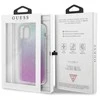 Guess dėklas, skirtas iPhone 11 Pro Max GUHCN65PCUGLPBL rožinės-mėlynos spalvos kietas dėklas Glitter Gradient