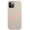 Dėklas GUESS GUHCP12MLSVSGP IPHONE 12/12 PRO 6.1 "GRAY Rožinis/GRAY Rožinis HARDCASE SILICONE VINTAGE