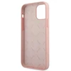 Guess GUHCP12MLSVSPG Apple iPhone 12/12 Pro 6,1″ žalias rožinės spalvos kietas dėklas Silicone Vintage