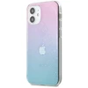Dėklas GUESS GUHCP12S3D4GGBP IPHONE 12 MINI 5.4 "Mėlynas-Rožinis/Mėlynas & Rožinis HARDCASE 4G 3D PATTERN COLLECTION