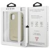 Apple iPhone 12 Mini Guess dėklas Iridescent (GUHCP12SIGLGO) aukso spalvos