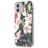 Dėklas Apple iPhone 12 Mini Guess N°3 Flower Collection (GUHCP12SIMLFL03) mėlynos spalvos