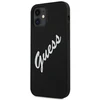Dėklas GUESS HARDCASE GUHCP12SLSVSBW SILICONE VINTAGE IPHONE 12 MINI Juodas/Baltas