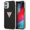 Apple iPhone 12 Mini Guess dėklas Triangle Collection (GUHCP12SPCUCTLBK) juodos spalvos