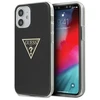 Guess GUHCP12SPCUMPTBK Apple iPhone 12 mini 5,4″ juodos spalvos kietas dėklas Metallic Collection