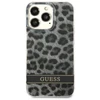 Dėklas GUESS GUHCP13LHSLEOK IPHONE 13 PRO / 13 6.1 "GRAY / GRAY HARDCASE LEOPARD