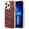 Dėklas GUESS GUHCP13LHSLEOR IPHONE 13 PRO / 13 6.1 "Raudonas / Raudonas HARDCASE LEOPARD