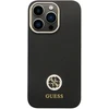 Dėklas GUESS GUHCP13LM4DGPK IPHONE 13 PRO / 13 6.1 "Juodas / Juodas HARDCASE SILICONE LOGO STRASS 4G