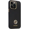 Dėklas GUESS GUHCP13LM4DGPK IPHONE 13 PRO / 13 6.1 "Juodas / Juodas HARDCASE SILICONE LOGO STRASS 4G