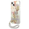 Dėklas Guess GUHCP13SHFLSU Apple iPhone 13 mini 5,4″ violetinė hardcase Flower Strap