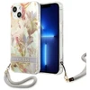 Dėklas Guess GUHCP13SHFLSU Apple iPhone 13 mini 5,4″ violetinė hardcase Flower Strap