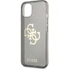 Guess GUHCP13SPCUGL4GBK iPhone 13 mini 5.4 juodos/juodos spalvos deklas Glitter 4G Big Logo